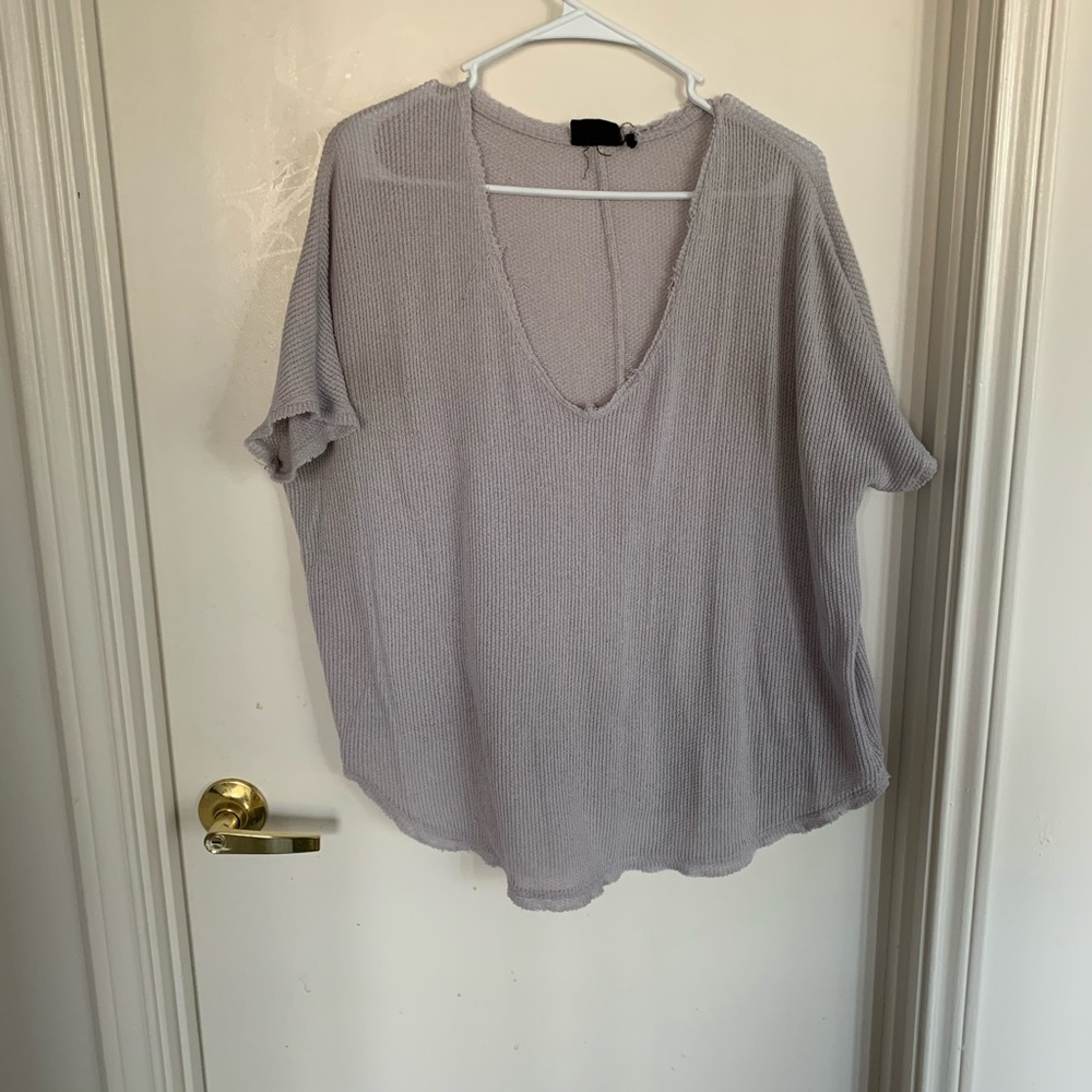 Urban Outfitters Gray Short Sleeve